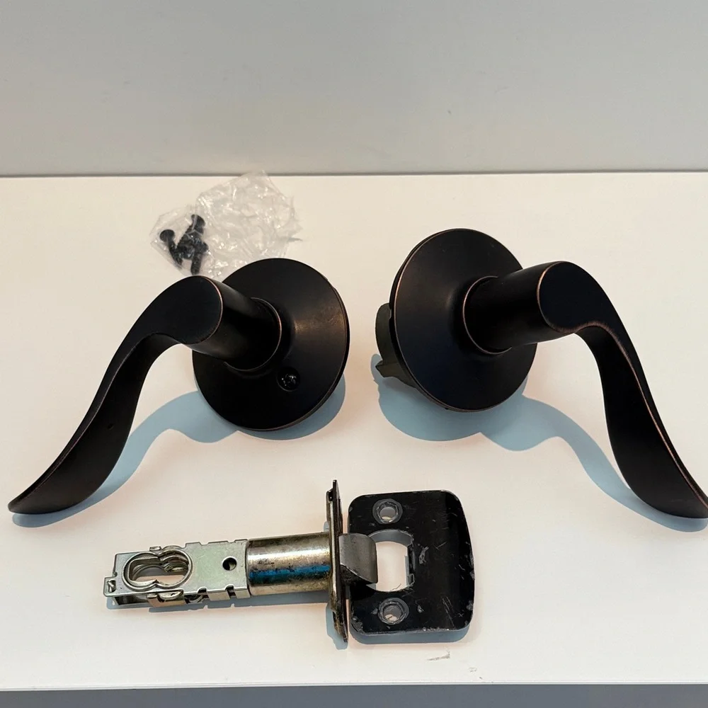 Elegant Interior Black Door Handle